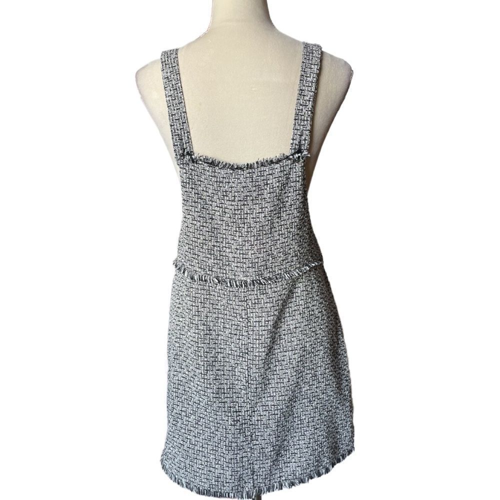 REVOLVE Black and Gray Tweed Dress - Picture 7 of 15
